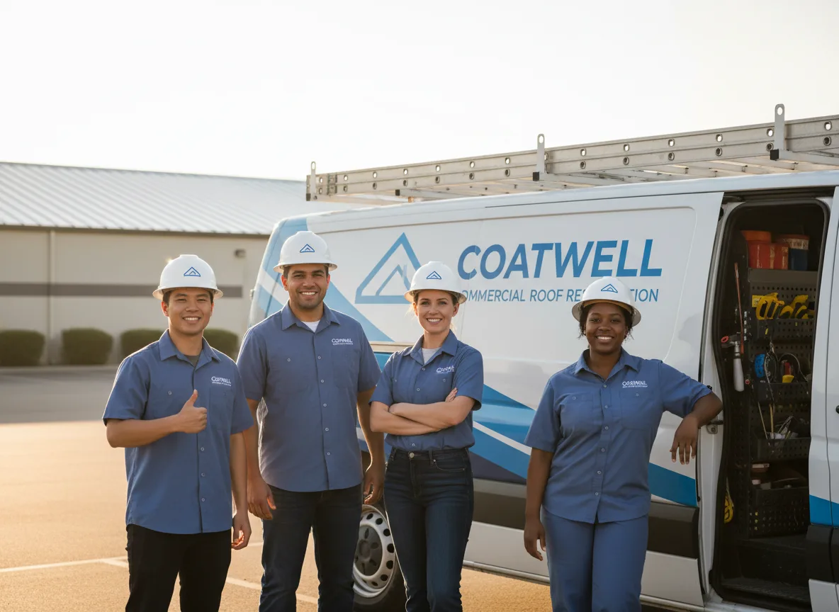Commercial roof coating company in South Fork, PA